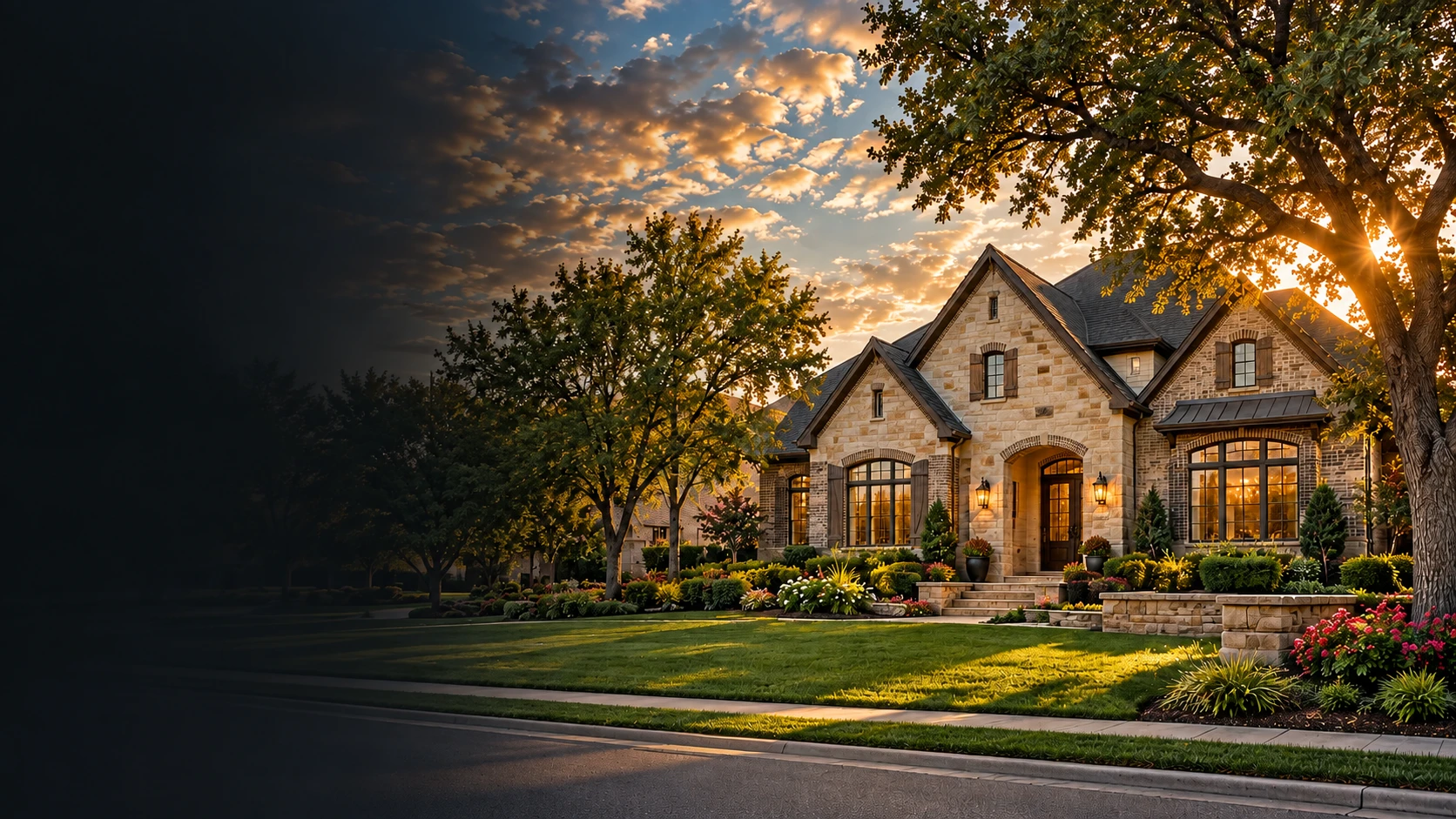 North Texas home exterior